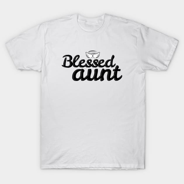 Blessed Aunt T-Shirt by Marija154